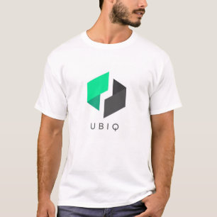 Cooles Zeichen der Kryptowährung in Ubiq T-Shirt