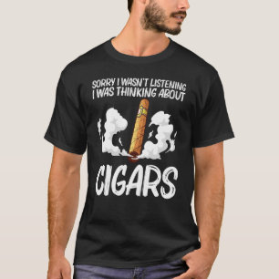 Cooles Zigarren für Männer Rauchen T-Shirt