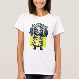 cooles ZOMBIE-MÄDCHEN-halloween-trampuls T-Shirt