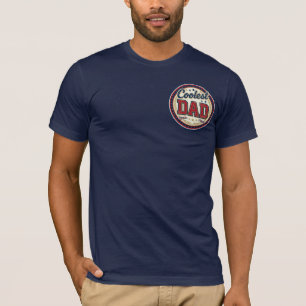 Coolest Dad Vintage Crest T-shirt