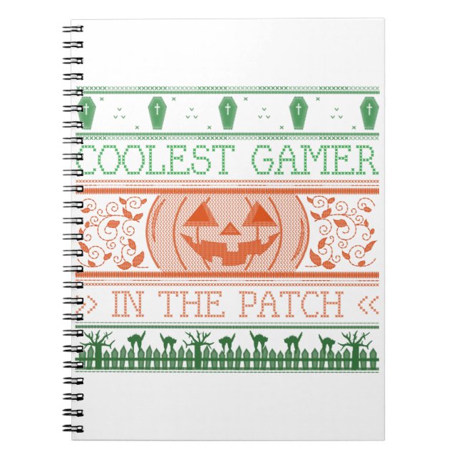 Coolest Gamer In The Patch Notizblock (Vorderseite)