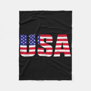 Coolest Pop Ever Eiscreme Amerika 4. Juli Fleecedecke