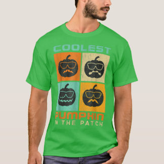 Coolest Pumpkin In The Patch Shirt Halloween Boys