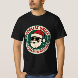 Coolest Uncle This Side of the North Pole | Retro T-Shirt