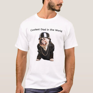 COOLESTER VATER DER WELT ENGLISCHE BULLDOGGE T-Shirt