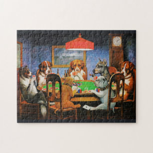 Coolidge Classic Vintage Hund Poker Spiel Kunst