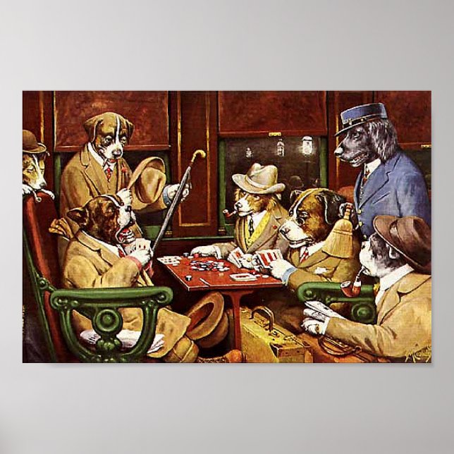Coolidge, His Station und Four Aces, Poster (Vorne)