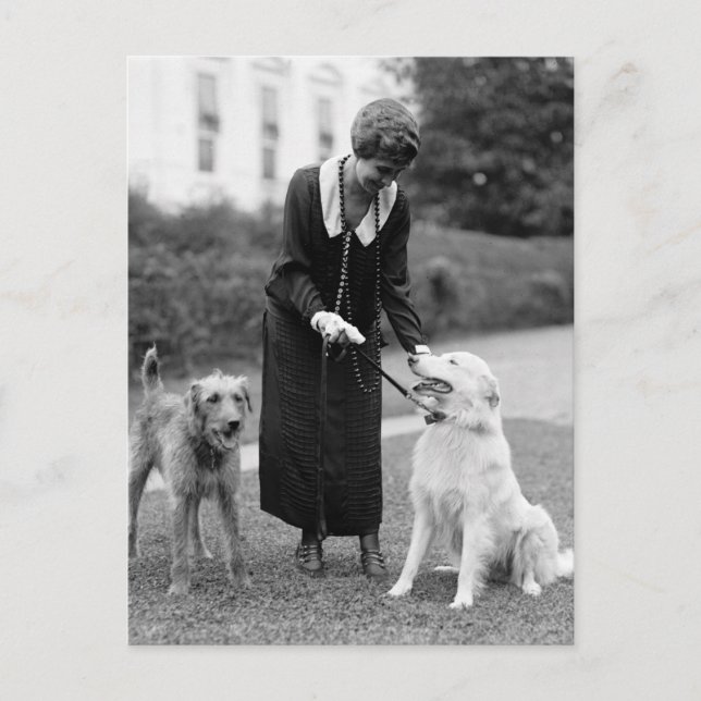 Coolidge & The Gang: 1924 Postkarte (Vorderseite)