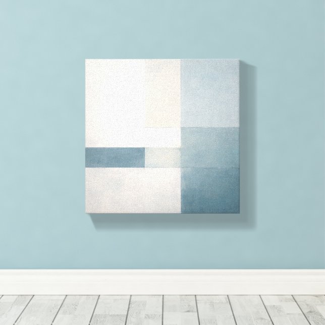 Cooling Silence - Sterile Equilibrium Leinwanddruck (Insitu (Holzboden))