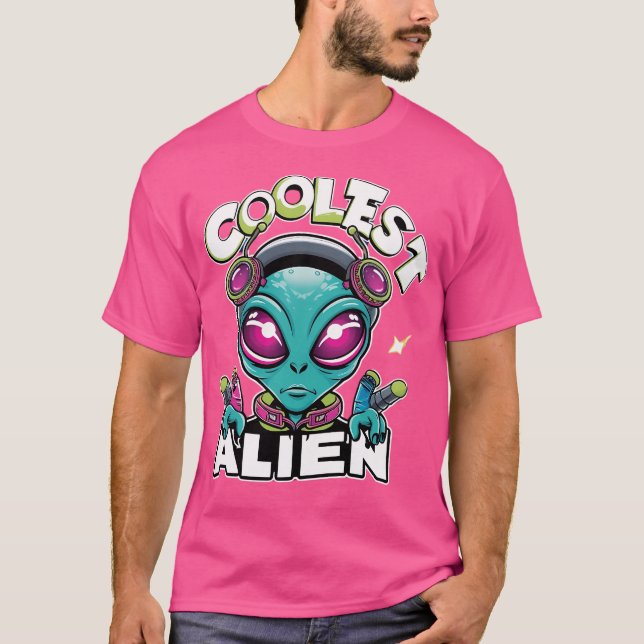 Coolste Alien T-Shirt (Vorderseite)