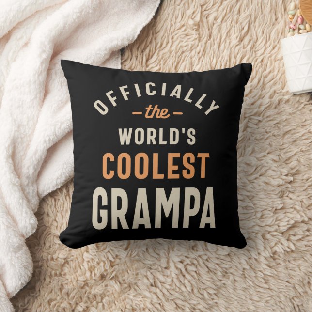 Coolste Grampa: Zertifiziert Phantastisch Kissen (Decke)