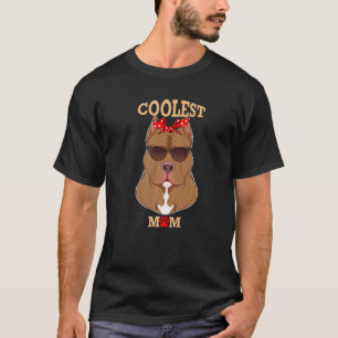 Coolste Hunden Mama ich Pitbull Mama ich Pitbull T-Shirt