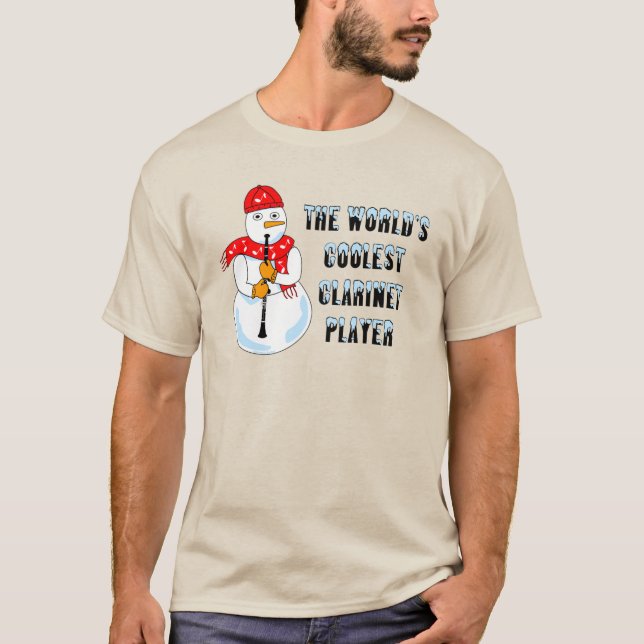 Coolste Klarinette T-Shirt (Vorderseite)
