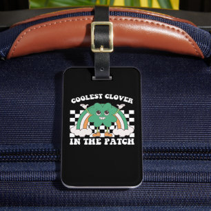 Coolste Klee am Pflaster St Patrick's Day Gepäckanhänger