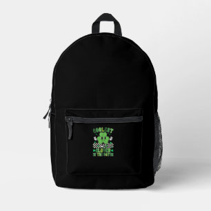 Coolste Klee am Pflaster St Patrick's Day Kinder Bedruckter Rucksack