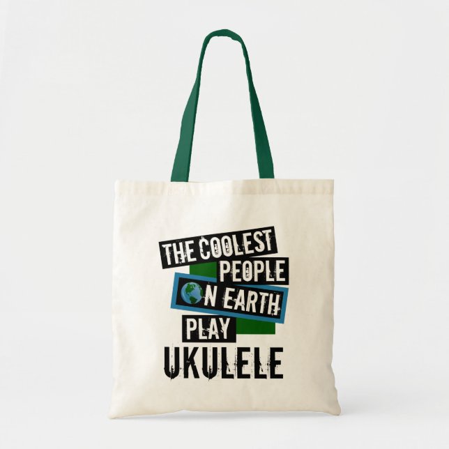 Coolste Leute auf ErdspielUkulele Tragetasche (Vorne)