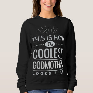 Coolste Patentante Für Patentante Von Patenkind Sweatshirt