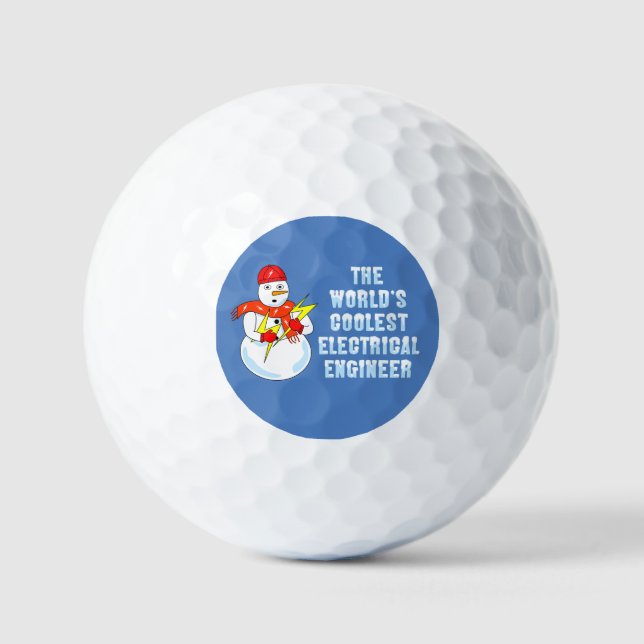 Coolster Elektroingenieur Golfball (Vorderseite)