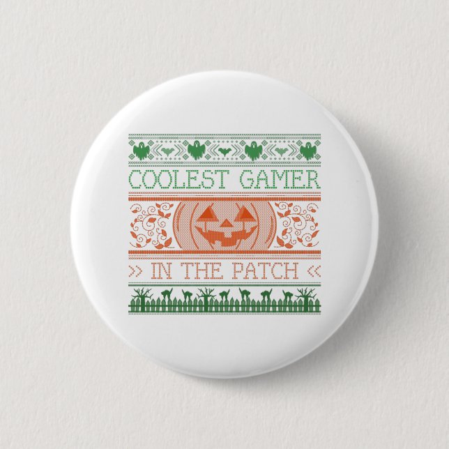 Coolster Gamer im Patch  Button (Vorderseite)