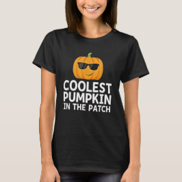 Coolster Kürbis im Patch Boys Halloween Kids T-Shirt