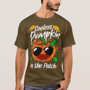 Coolster Kürbis im Patch Halloween1 T-Shirt