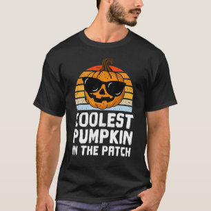 Coolster Kürbis im Patch, Halloween Men T-Shirt