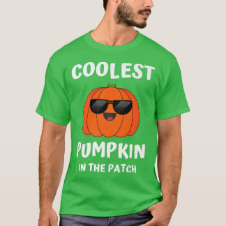 Coolster Kürbis in den Patch Funny Cool Pumpkin Ha T-Shirt