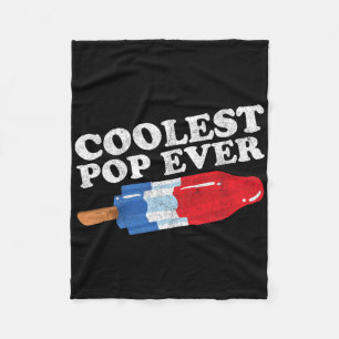 Coolster Pop je Popsicle Funny Retro Bomb Väter Fleecedecke