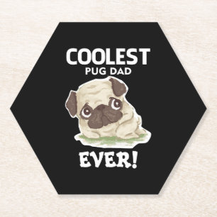Coolster Pug-Vater aller Zeiten Untersetzer