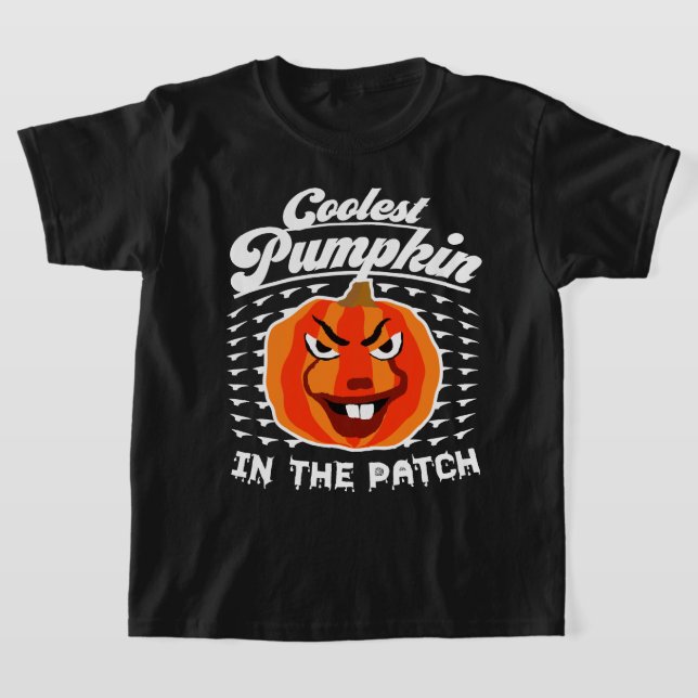 Coolster Pumpkin - Funny Fall & Halloween Teemhemd T-Shirt (Ablage )
