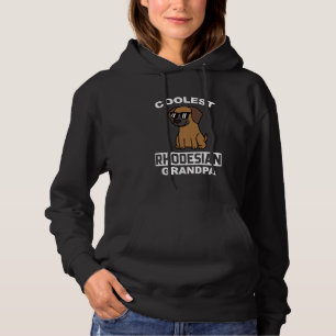 Coolster Rhodesian Ridgeback Opa Dog Hoodie