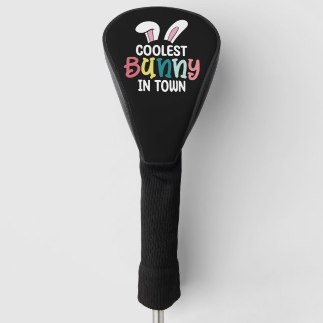 Coolster Sonnenschein zu Ostern Kaninchen Golf Headcover (Vorderseite)