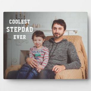 Coolster Stepdad je Personalisierter Foto Vater Fotoplatte