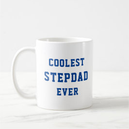 Coolster Stepdad je Typografie Vatertagsgeschenk Kaffeetasse
