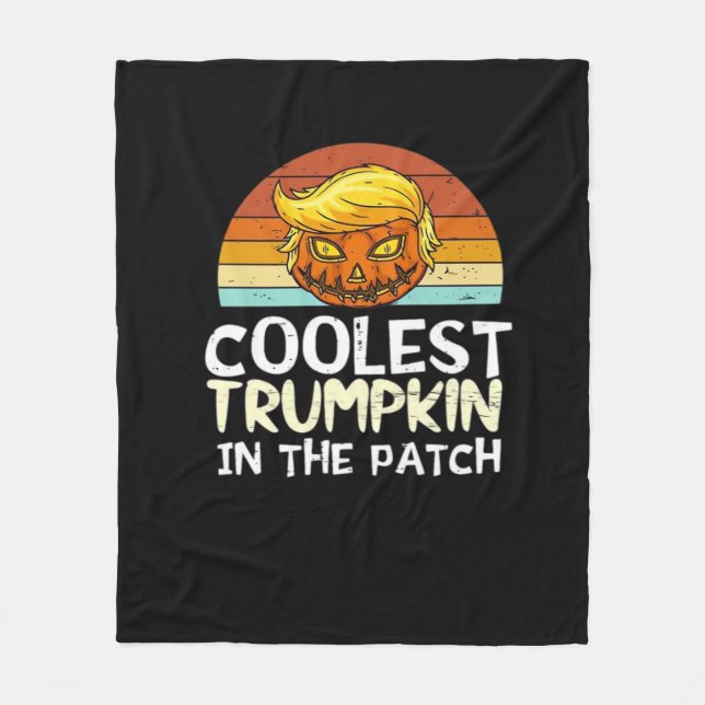 Coolster Trumpkin-Patch Fleecedecke (Vorderseite)