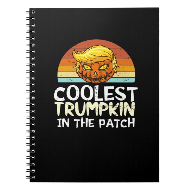 Coolster Trumpkin-Patch Notizblock (Vorderseite)