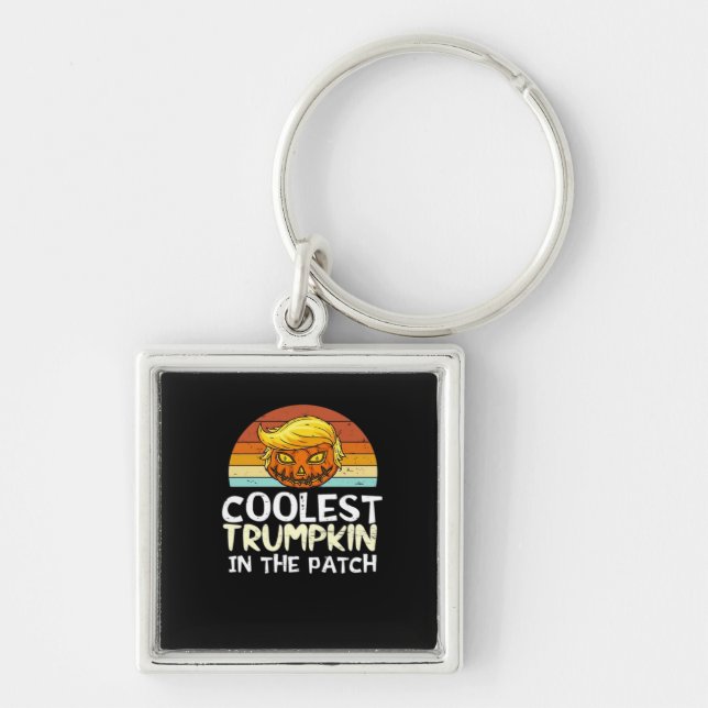 Coolster Trumpkin-Patch Schlüsselanhänger (Vorne)