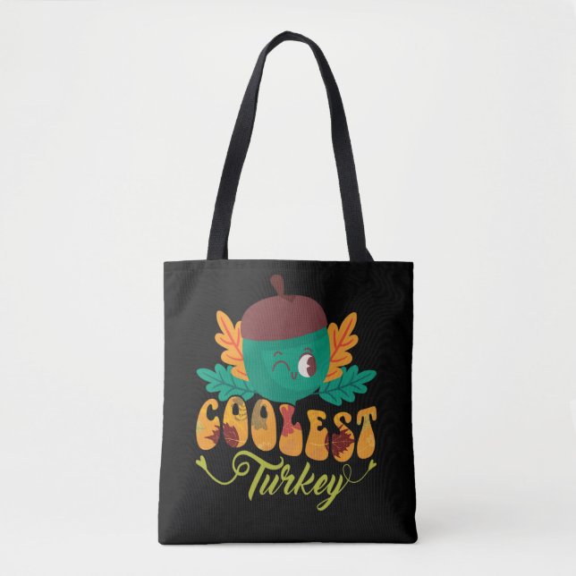 coolster Truthahnfalltag Erntedank Tasche (Vorderseite)