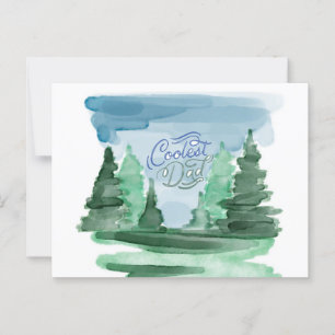 Coolster Vater für den Papa-Liebhaber im Freien Postkarte