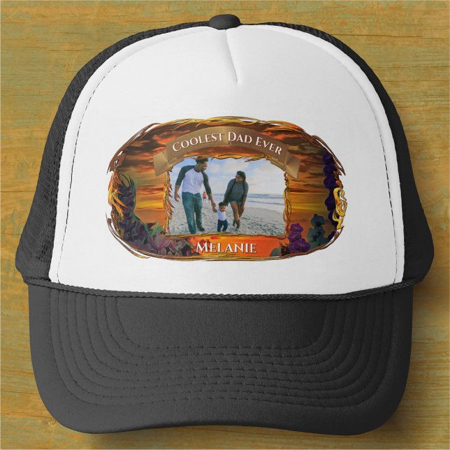Coolster Vater je Sonnenuntergang 2584 Truckerkappe (Von Creator hochgeladen)