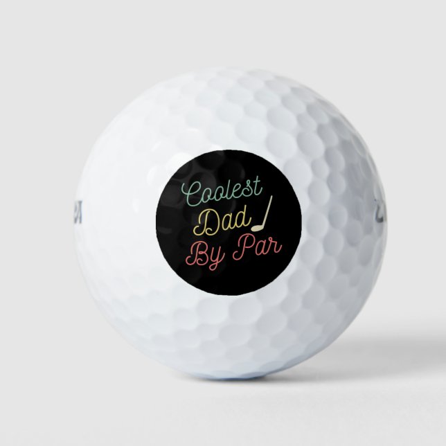 Coolster Vater per Par Retro Golfball (Vorderseite)
