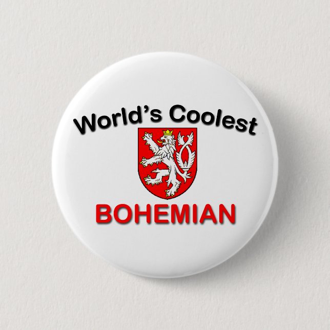 Coolstes Bohemisches Button (Vorderseite)