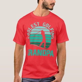 Coolstes Golfspiel Opa Pro Sportgeschenk T-Shirt