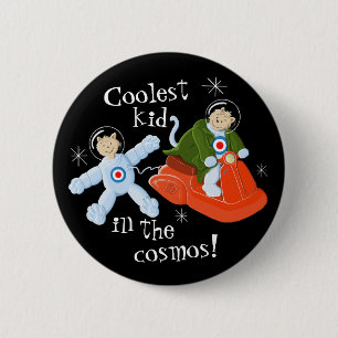 Coolstes Kind im Kosmos! Button