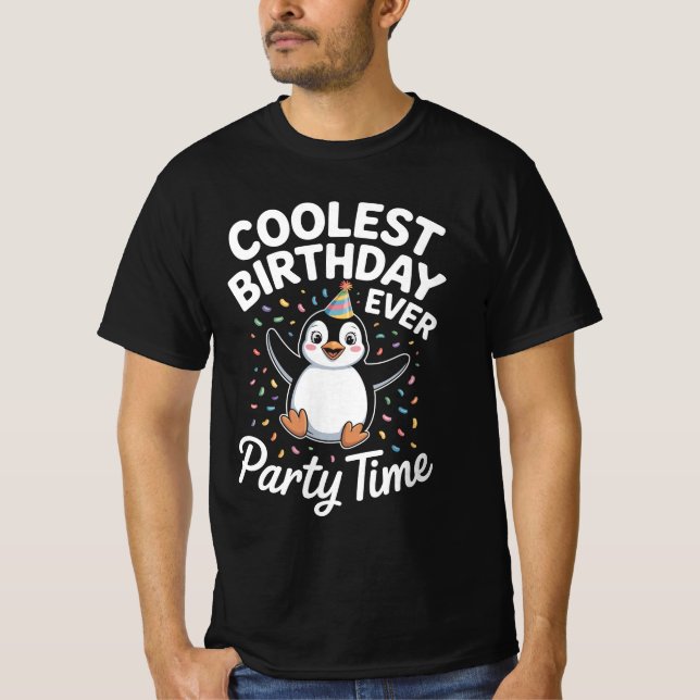 Coolstes Penguin-T-Shirt T-Shirt (Vorderseite)