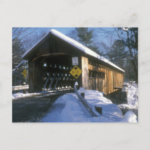 Coombs Covered Bridge Winchester NH Postkarte