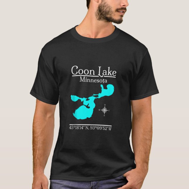 Coon Lake Minnesota Tank Top (Vorderseite)