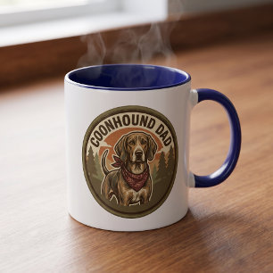Coonhound-Vater-Kaffeetasse Geschenk für Hound-D Tasse