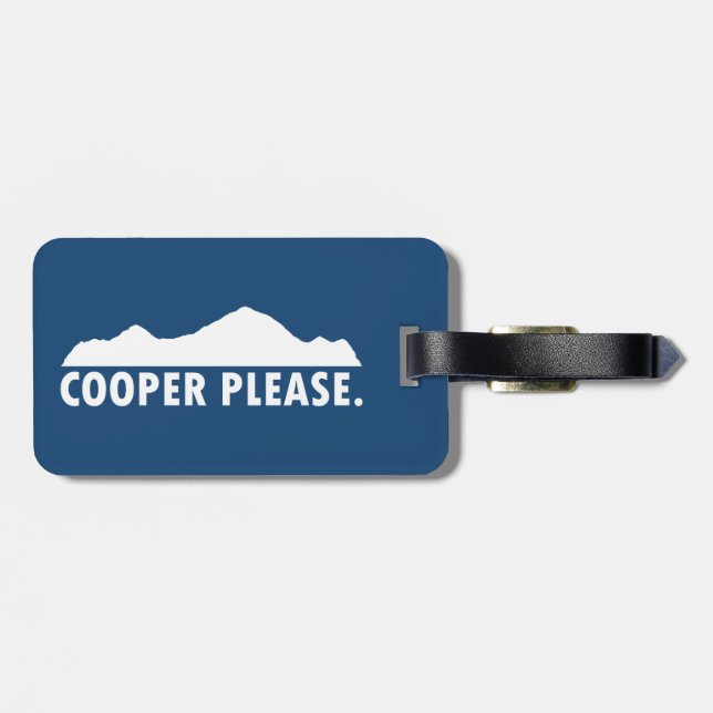 Cooper Colorado Bitte Gepäckanhänger (Rückseite horizontal)