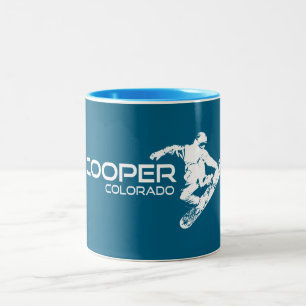 Cooper Colorado Snowboarder Zweifarbige Tasse